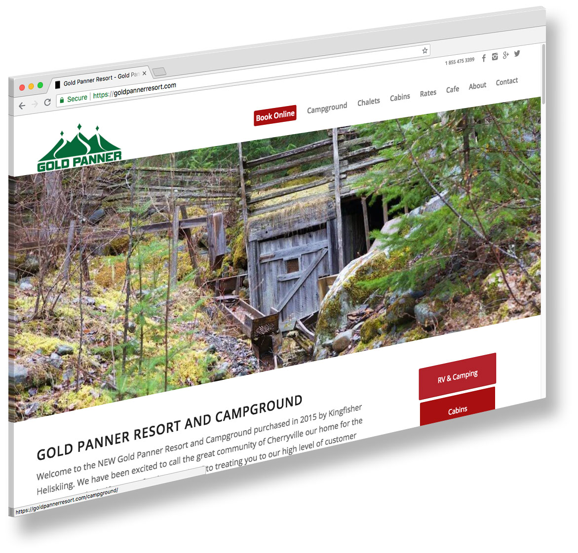 Goldpanner Website