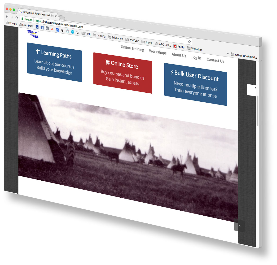 Indigenous Awareness Canada website
