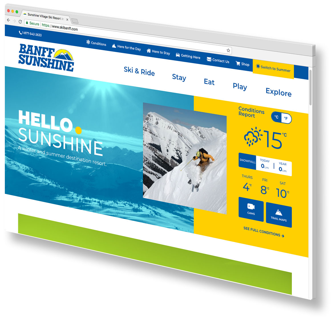 Sunshine Village Website